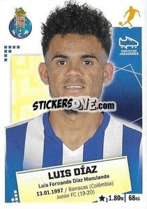 Sticker Luis Diaz - Futebol 2020-2021 - Panini