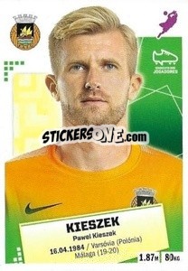 Sticker Kieszek - Futebol 2020-2021 n. 253 - Panini