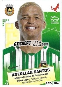 Sticker Aderllan Santos - Futebol 2020-2021 n. 257 - Panini