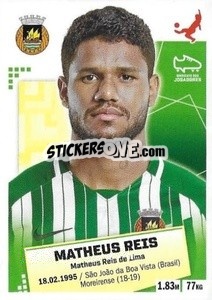 Figurina Matheus Reis - Futebol 2020-2021 - Panini