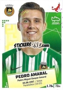 Sticker Pedro Amaral - Futebol 2020-2021 n. 260 - Panini