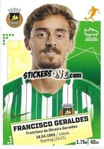 Sticker Francisco Geraldes - Futebol 2020-2021 - Panini