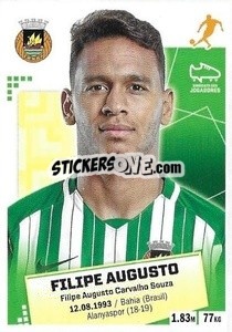 Sticker Filipe Augusto - Futebol 2020-2021 - Panini
