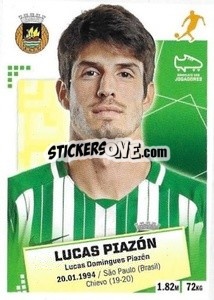 Sticker Lucas Piazon - Futebol 2020-2021 n. 265 - Panini