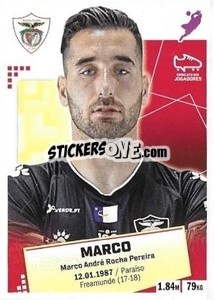 Sticker Marco - Futebol 2020-2021 n. 271 - Panini