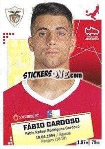 Sticker Fabio Cardoso - Futebol 2020-2021 - Panini
