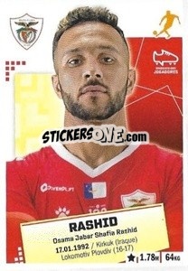 Sticker Rashid - Futebol 2020-2021 n. 280 - Panini