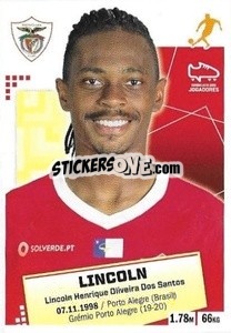 Figurina Lincoln - Futebol 2020-2021 - Panini