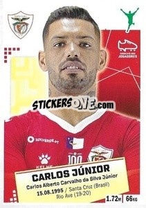 Sticker Carlos Junior - Futebol 2020-2021 - Panini