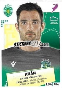 Sticker Adan - Futebol 2020-2021 n. 290 - Panini