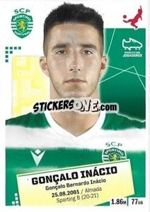 Sticker Concalo Inacio - Futebol 2020-2021 - Panini