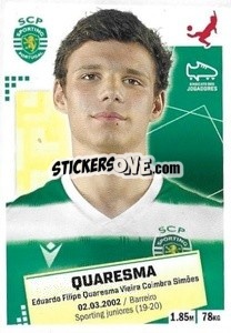 Sticker Quaresma - Futebol 2020-2021 n. 293 - Panini