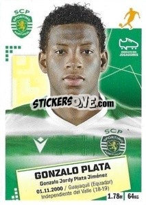 Cromo Gonzalo Plata - Futebol 2020-2021 - Panini