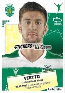 Sticker Vietto - Futebol 2020-2021 n. 304 - Panini