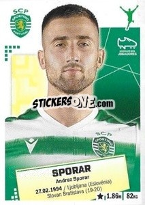 Sticker Sporar - Futebol 2020-2021 - Panini
