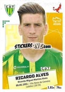 Sticker Ricardo Alves - Futebol 2020-2021 n. 310 - Panini