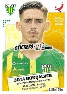 Sticker Jota Goncalves - Futebol 2020-2021 - Panini