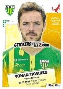 Sticker Yohan Tavares - Futebol 2020-2021 n. 312 - Panini