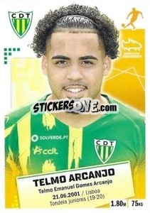 Sticker Telmo Arcanjo - Futebol 2020-2021 - Panini