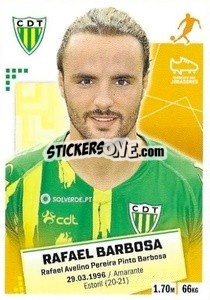 Sticker Rafael Barbosa - Futebol 2020-2021 - Panini