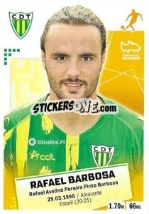 Sticker Rafael Barbosa - Futebol 2020-2021 n. 320 - Panini