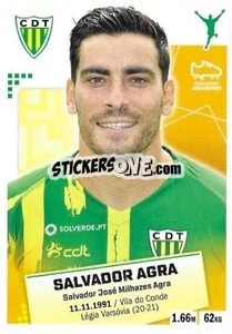 Cromo Salvadoe Agra - Futebol 2020-2021 - Panini