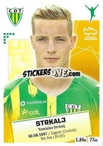 Sticker Strakalj - Futebol 2020-2021 n. 323 - Panini