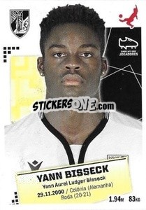 Figurina Yann Bisseck - Futebol 2020-2021 - Panini