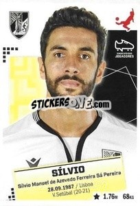 Sticker Silvio - Futebol 2020-2021 n. 331 - Panini