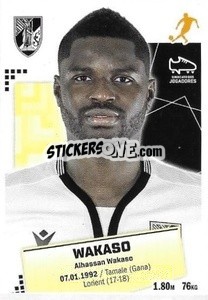 Sticker Wakaso - Futebol 2020-2021 - Panini