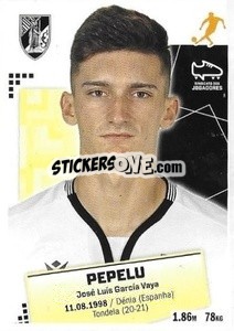 Cromo Pepelu - Futebol 2020-2021 - Panini