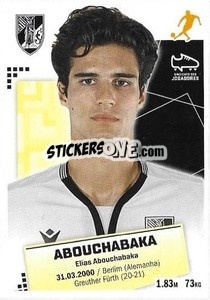 Figurina Abouchabaka - Futebol 2020-2021 - Panini