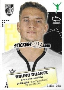 Sticker Bruno Duarte - Futebol 2020-2021 - Panini