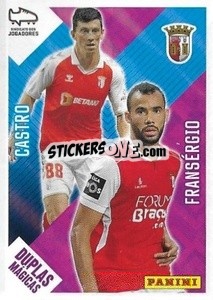 Sticker Castro / Fransergio - Futebol 2020-2021 - Panini