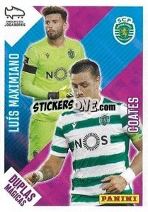Sticker Luis Maximiano / Coates - Futebol 2020-2021 n. 348 - Panini