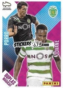 Sticker Porro / Jovane - Futebol 2020-2021 n. 354 - Panini
