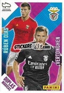 Sticker Ruben Dias / Vertonghen - Futebol 2020-2021 n. 356 - Panini
