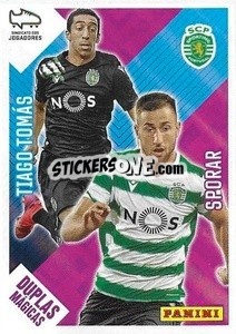 Sticker Tiago Tomas / Sporar - Futebol 2020-2021 - Panini