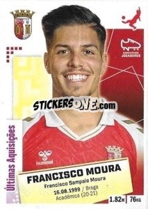 Sticker Francisco Moura - Futebol 2020-2021 - Panini