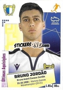 Sticker Bruno Jordao - Futebol 2020-2021 - Panini