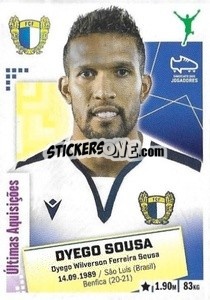 Sticker Dyego Sousa - Futebol 2020-2021 n. 393 - Panini