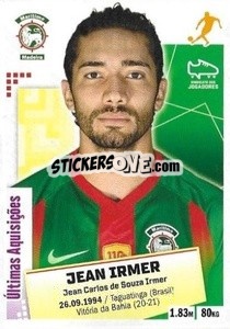Sticker Jean Irmer - Futebol 2020-2021 - Panini