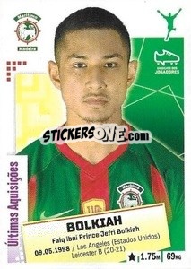 Figurina Bolkiah - Futebol 2020-2021 - Panini