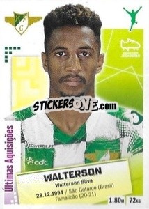 Sticker Walterson - Futebol 2020-2021 - Panini