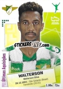 Cromo Walterson - Futebol 2020-2021 - Panini