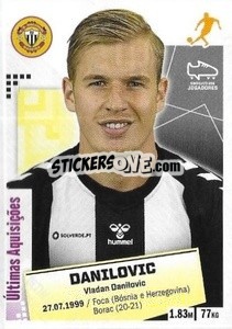 Sticker Danilovic - Futebol 2020-2021 - Panini