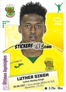 Cromo Luther Singh - Futebol 2020-2021 - Panini
