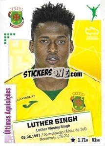 Sticker Luther Singh - Futebol 2020-2021 n. 402 - Panini