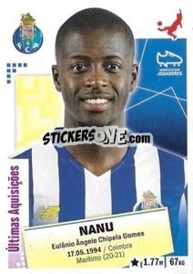 Sticker Nanu - Futebol 2020-2021 n. 405 - Panini