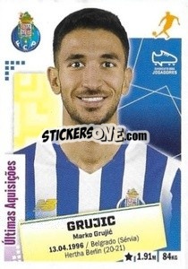 Sticker Marko Grujic - Futebol 2020-2021 n. 407 - Panini